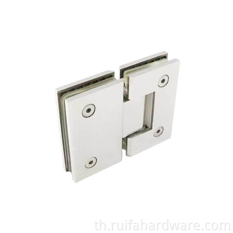 บานพับประตูสแตนเลสสตีลสตีล (7) Stainless Steel Glass Shower Door Hinges (7)